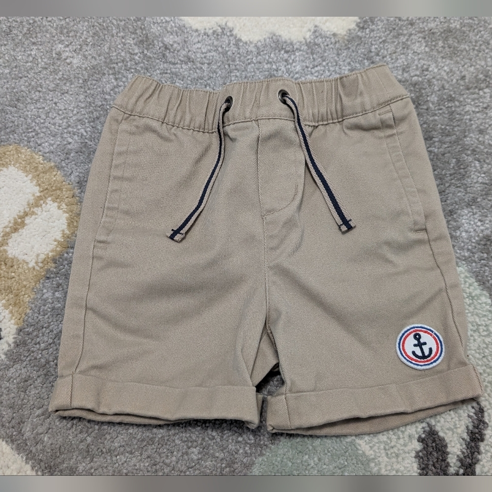 Janie and Jack Tan Chino Shorts 6 -12 Month